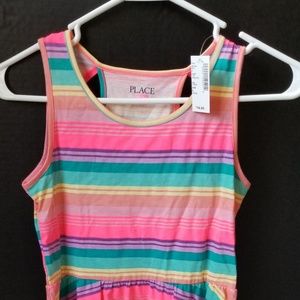 NWT children's place size 10-12 girls spring dress